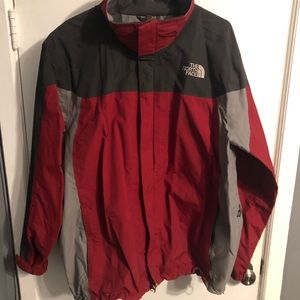 North Face Red Shell Jacket